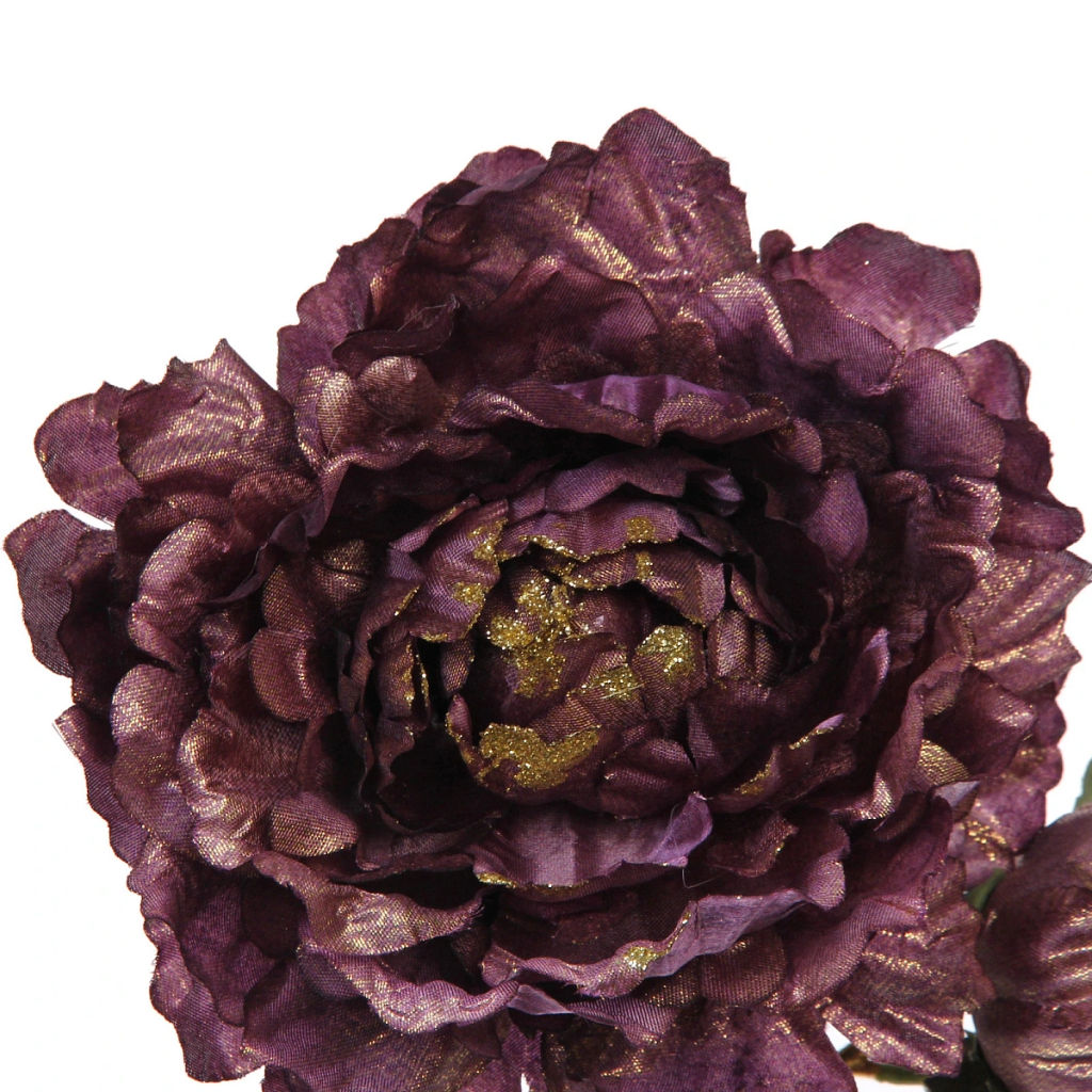 Искусственные цветы "FLOWERS GLAMOUR" 60см Пионы 2 цветка лиловые