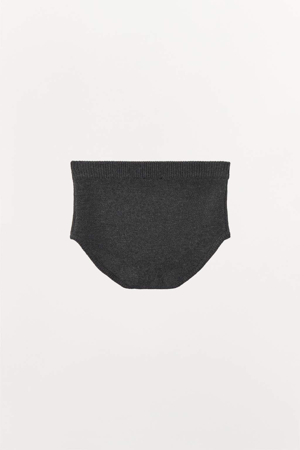 BEADED DIAMANTE KNIT SHORTS - Zara фото 4