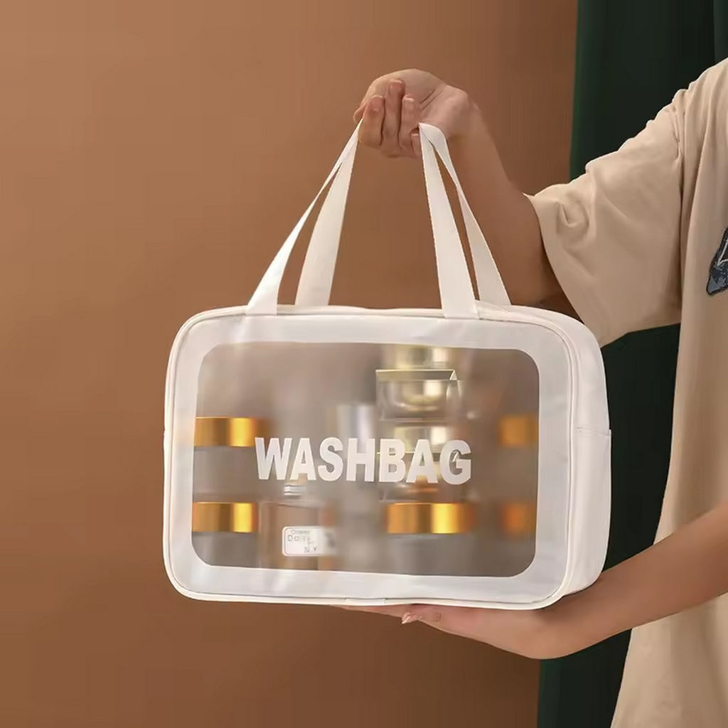 Kristaller Косметичка Washbag rectangular big, белый