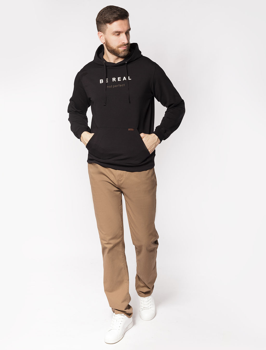 VILATTE / Брюки из плотного хлопка с эластаном  фото 7