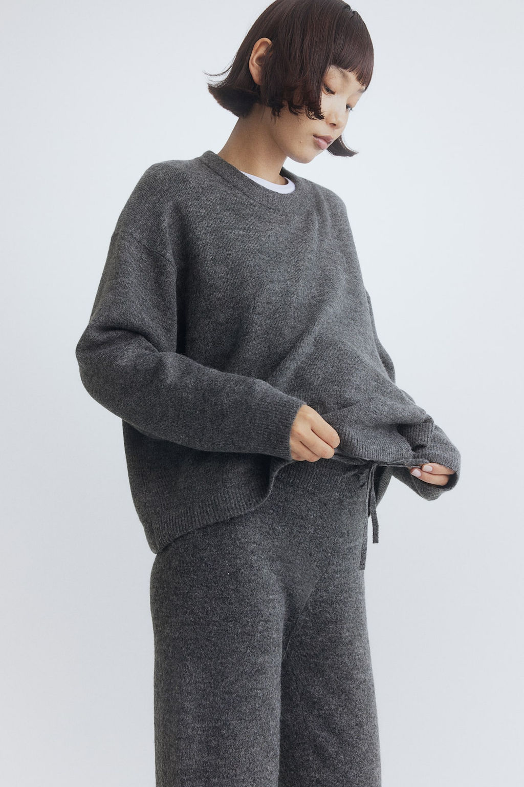 MAMA Joggers de punto Before & After - H&m фото 3