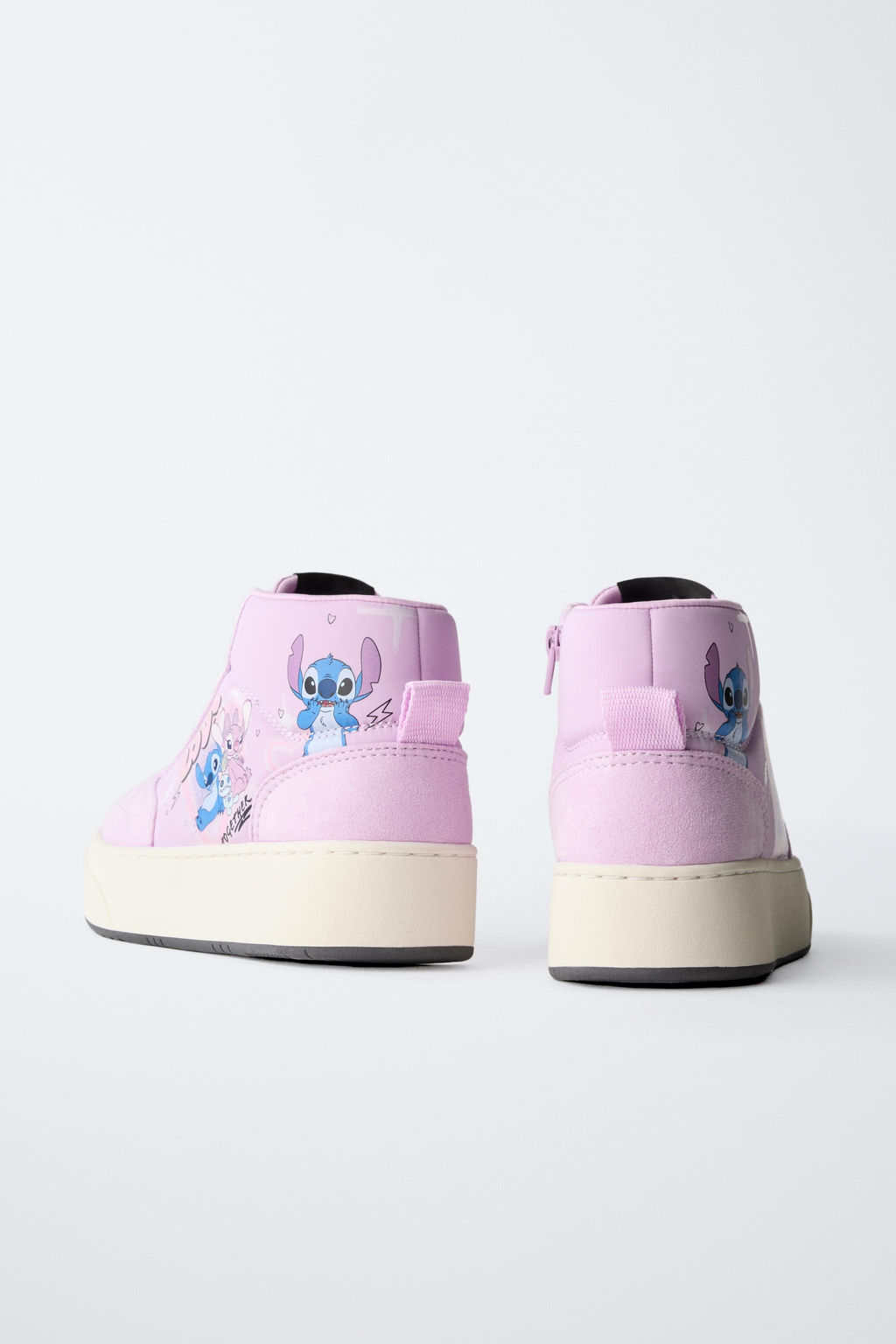 LILO & STITCH  DISNEY HIGH-TOP SNEAKERS - Zara фото 6
