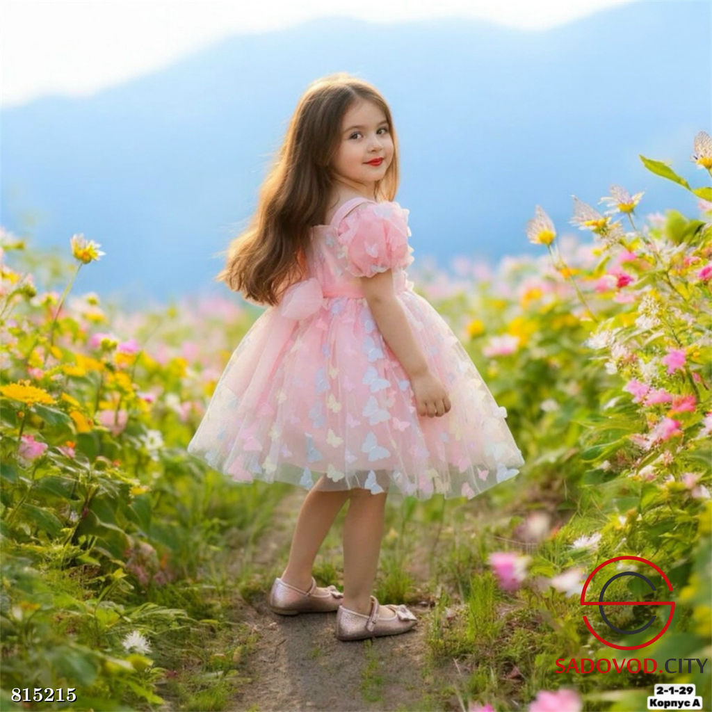 Платье для девочки пышное