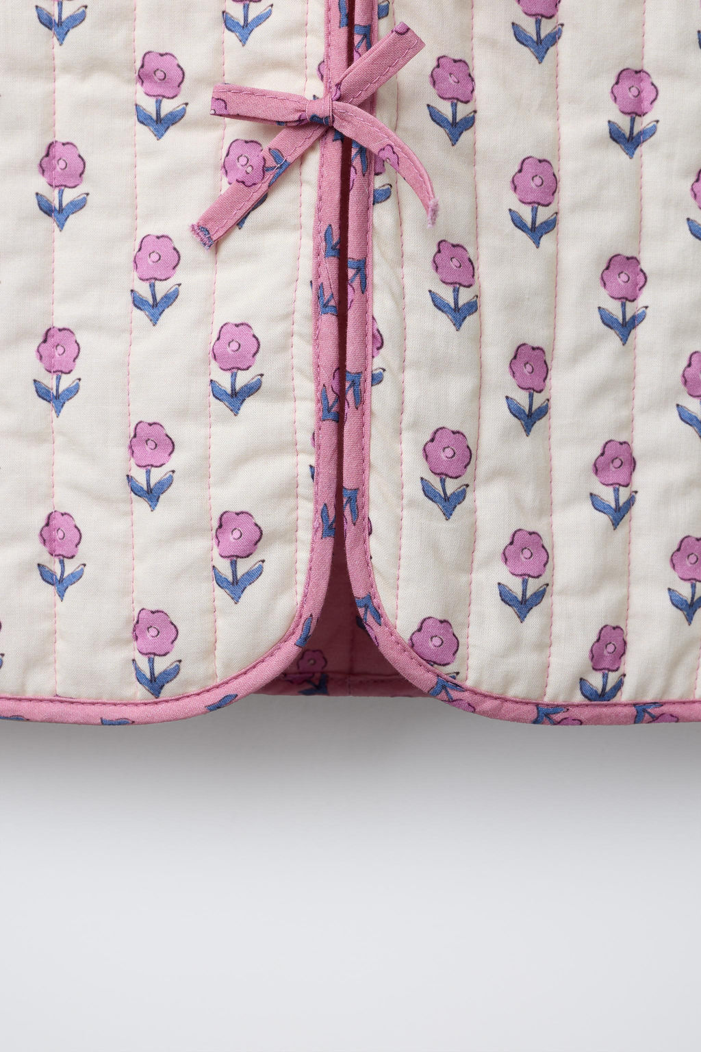 PRINTED PANELLED WAISTCOAT - Zara фото 4