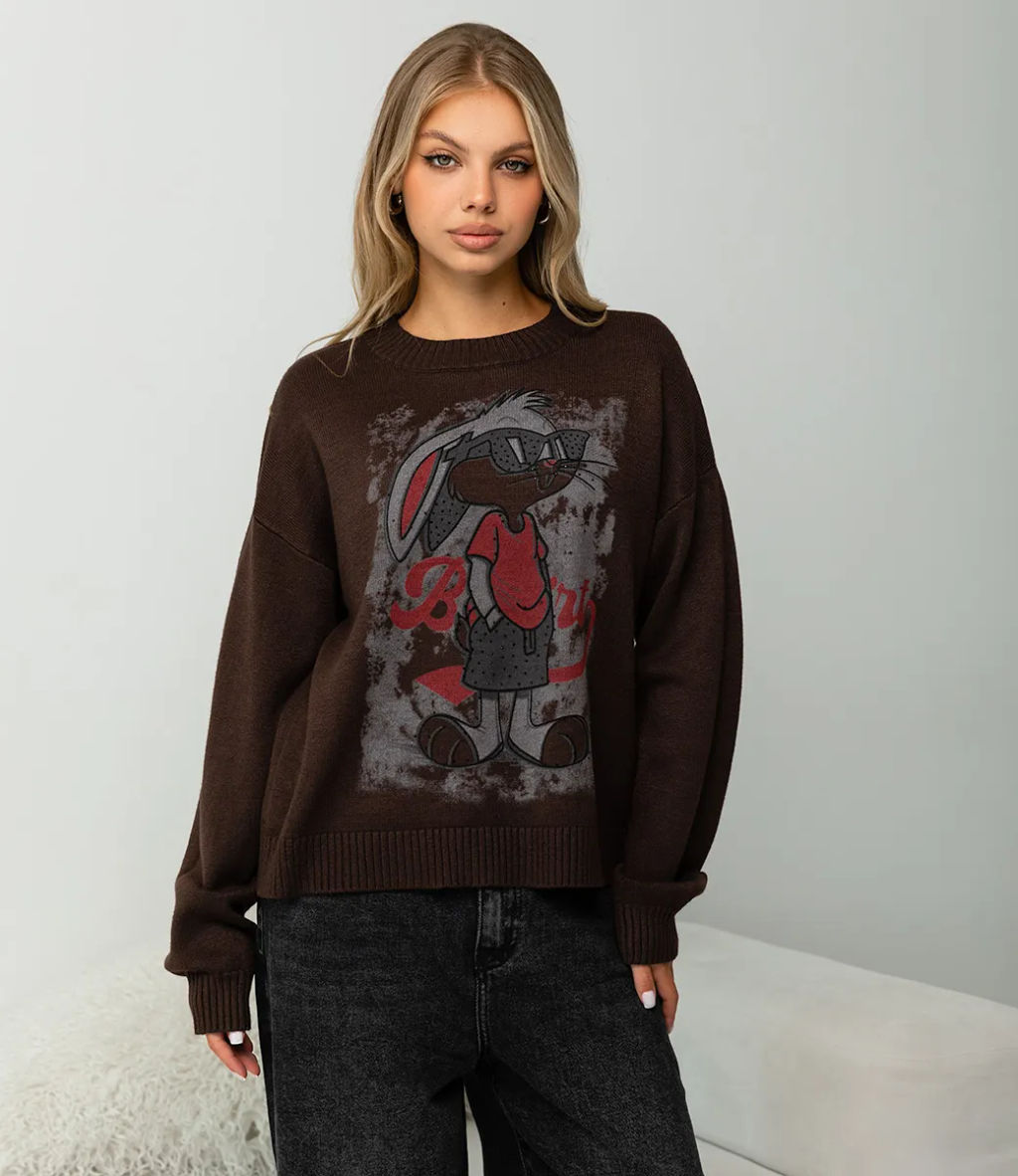 Джемпер #КТ919 (9), шоколадный