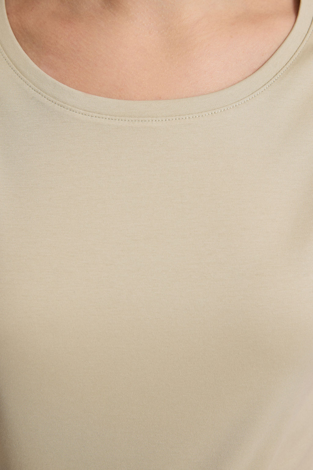 Kad_n A__k Haki Bisiklet Yaka Basic Ti__rt - U.s. polo assn фото 6