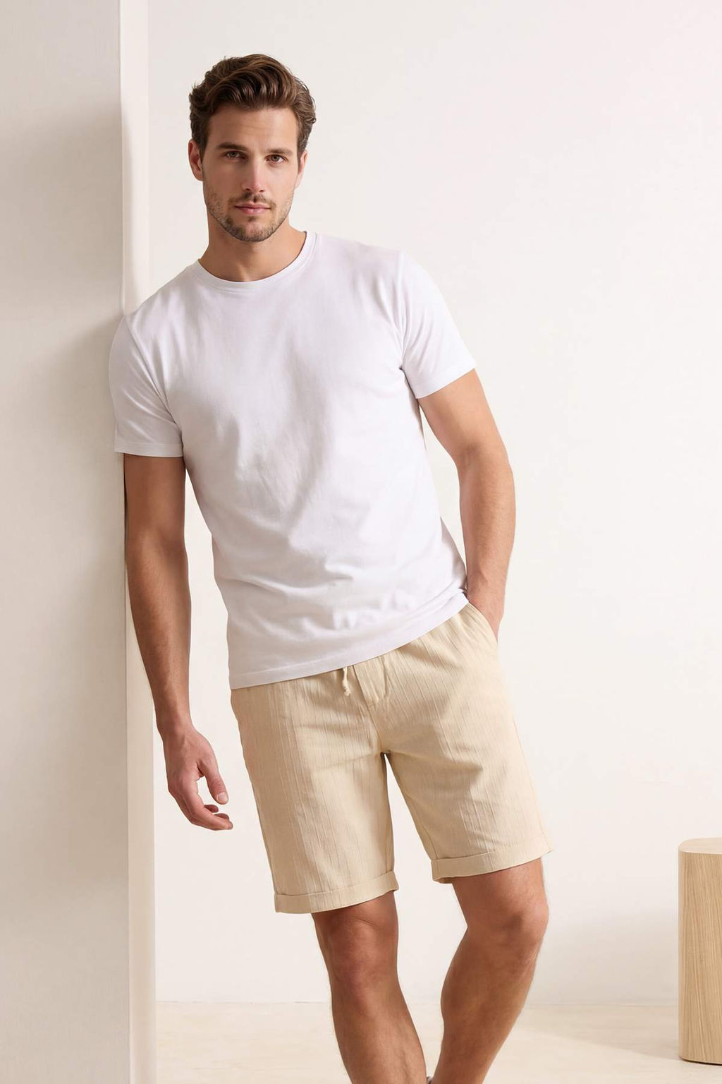 Bej Sort & Bermuda TMNSS26SR00010