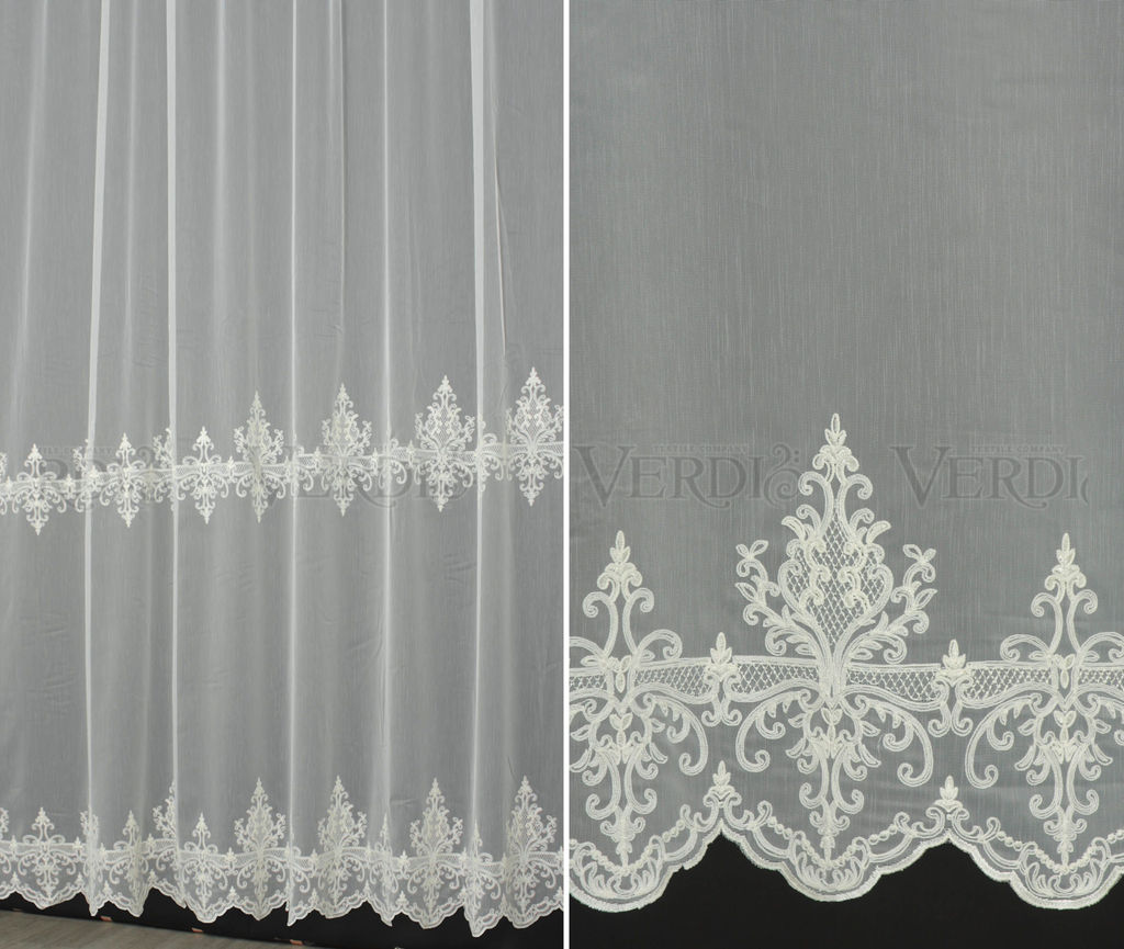 Тюль вышивка 8534 Цена указана за целый отрез 14,8м