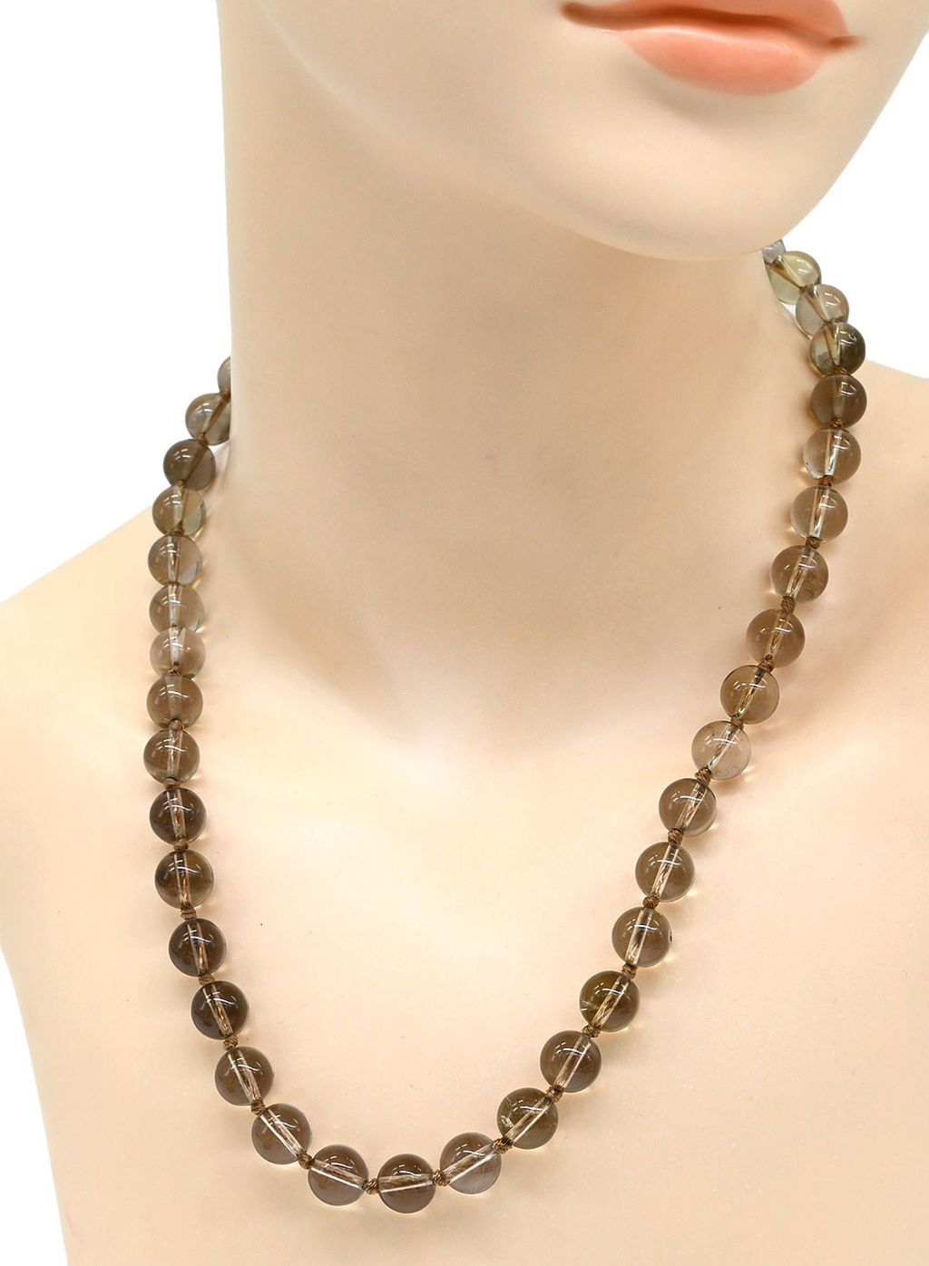 Бусы из топаза шарик 9мм, 50см