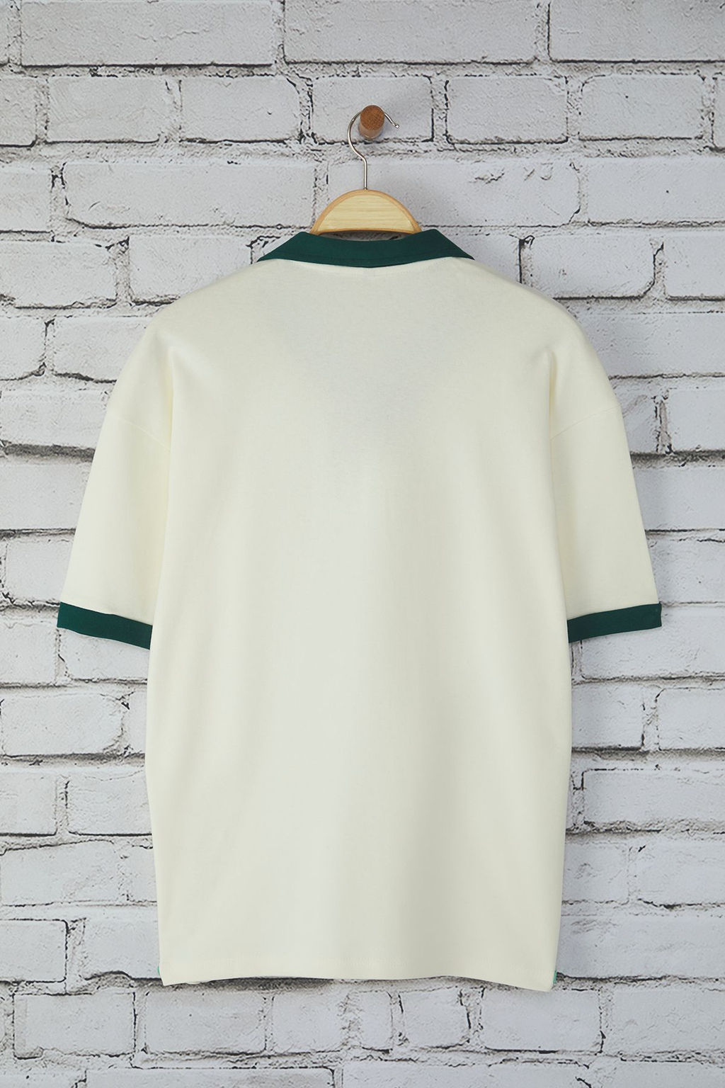 TRENDYOL MAN Lacivert Oversize/Genis Kesim Nak?s Detayl? Polo Yaka T-shirt TMNSS25PO00013 - Trendyolmilla фото 12