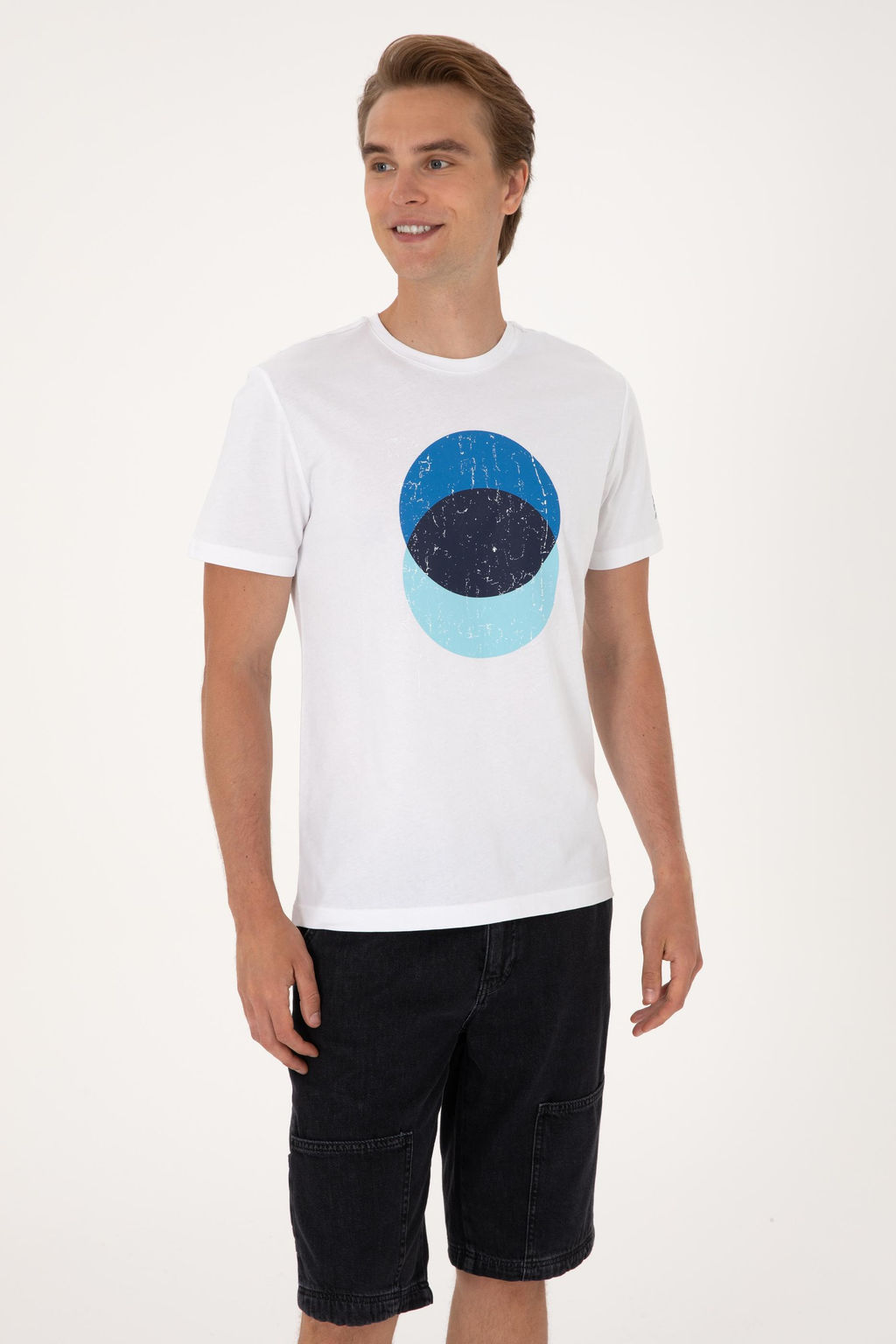 Erkek Beyaz Ti__rt Sepette S_rpriz _ndirim - U.s. polo assn фото 3