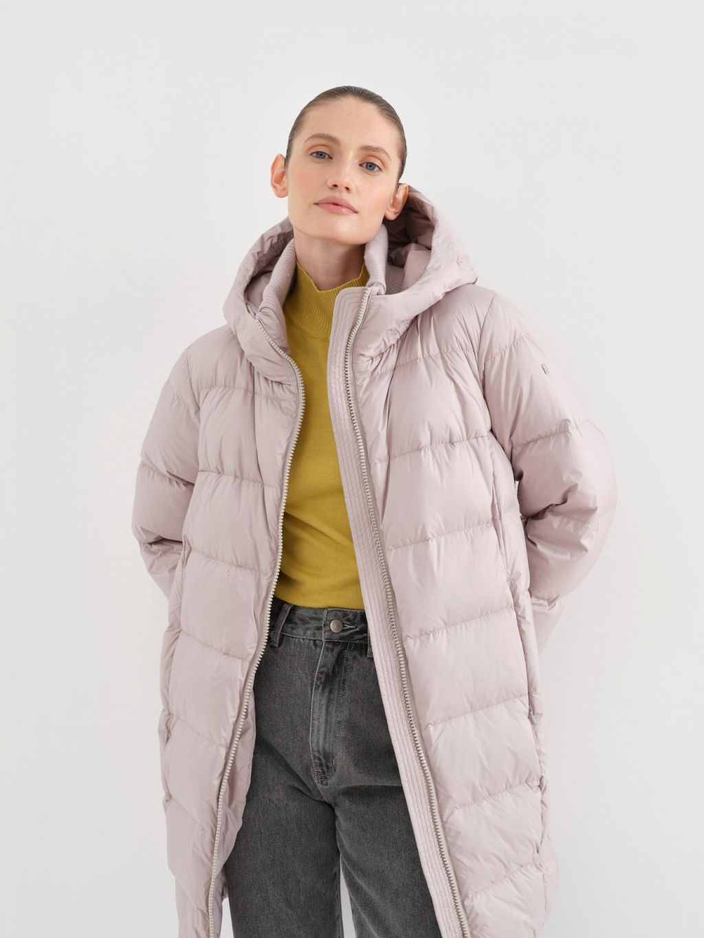 Conso/WDM 230550 - lilac mist Пуховое пальто  фото 6