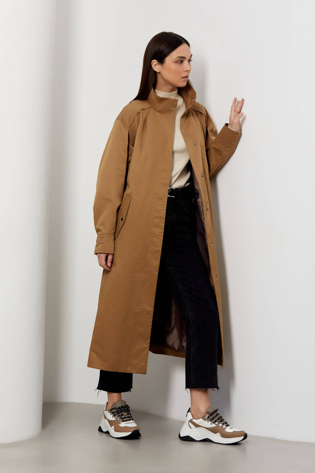 Плащ женский арт. 270S - Ultramarine фото 2