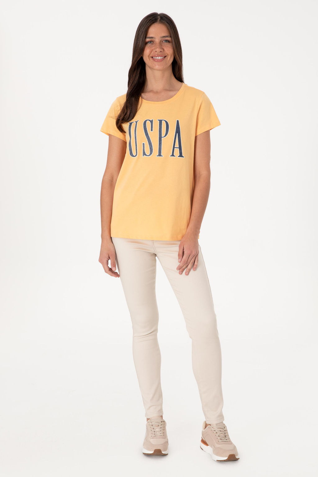 Kad_n Kavun Bisiklet Yaka Ti__rt Sepette S_rpriz _ndirim - U.s. polo assn фото 4