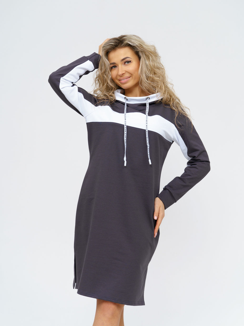 945 Платье "Серый"