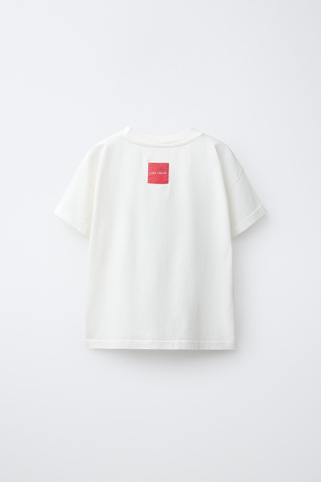 CAMISETA ESTAMPADO CLARA CEBRIAN  / Blanco - Zara фото 2
