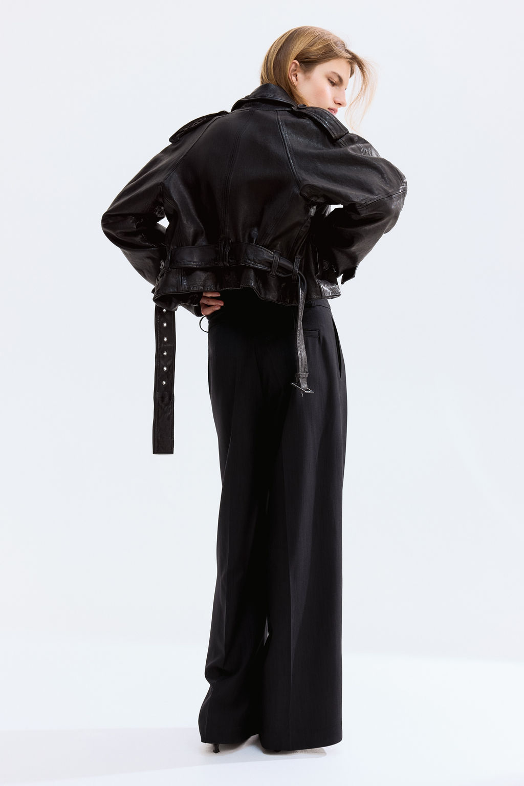 Wide tailored trousers - H&m фото 5