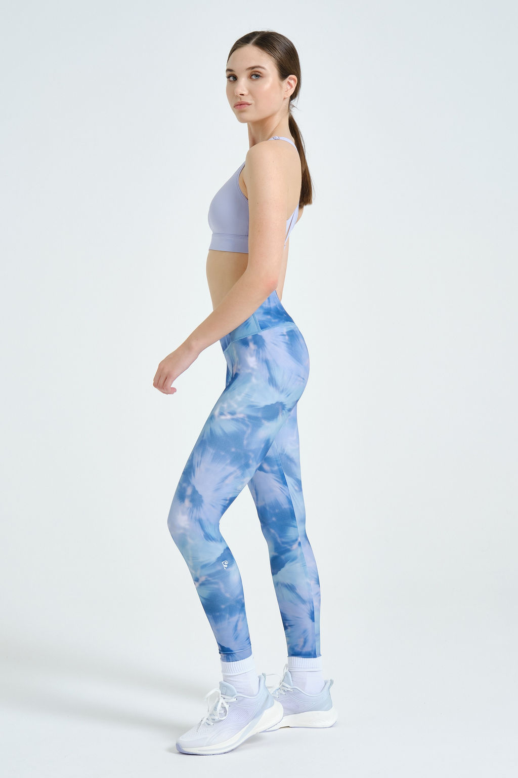 Легинсы Темно-синий (Принт)