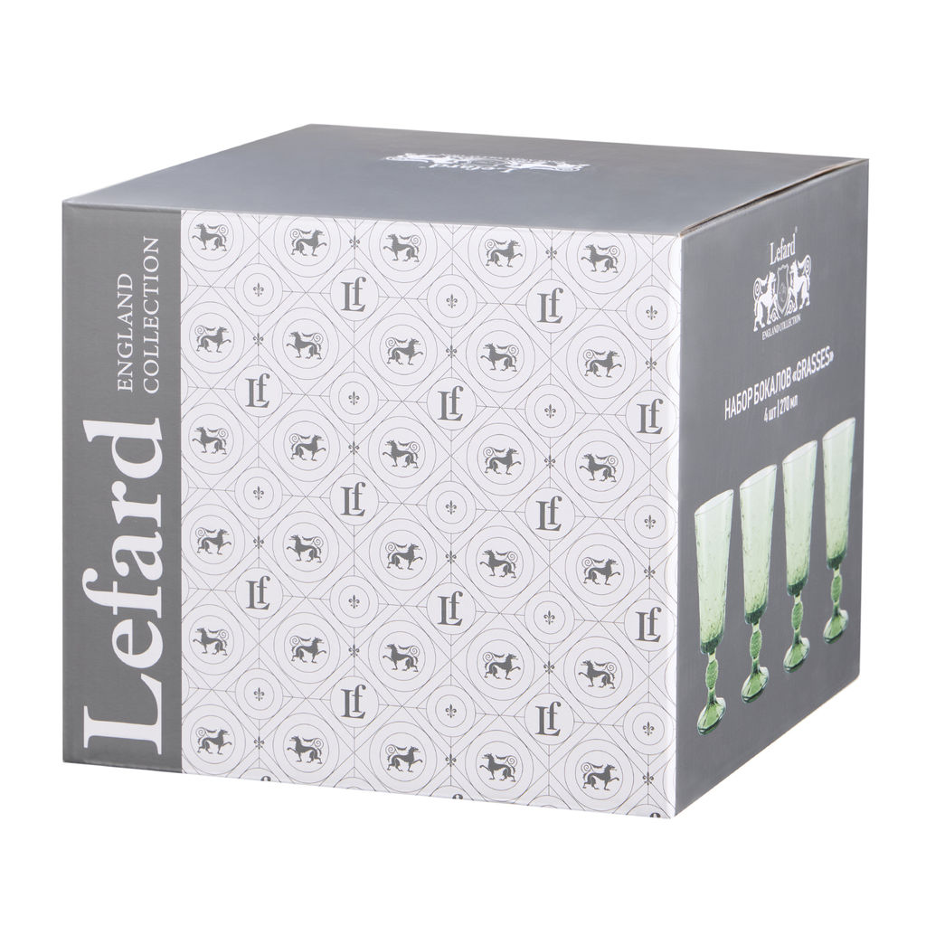 НАБОР БОКАЛОВ ИЗ 4 ШТ. GRASSES 270 МЛ/16 СМ - Lefard фото 5