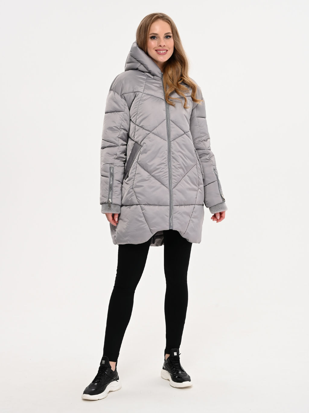 КУРТКА М-547 СТАЛЬНОЙ - А+б коллекция фото 2