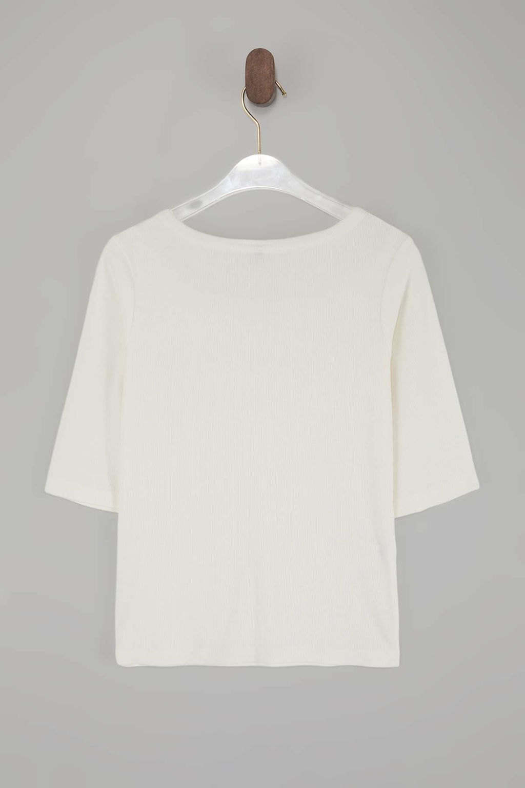 Wardrobe Essentials-Ekru Fitted/Vucuda Oturan Truvakar Buzgulu Modal Orme Bluz TWOSS26BZ00355 - Trendyolmilla фото 6