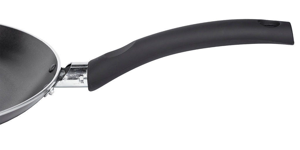 Сковорода блинная 220мм 1 ручк б/кр а/п риф дно "соты" 1892215 (серия "Кумир")