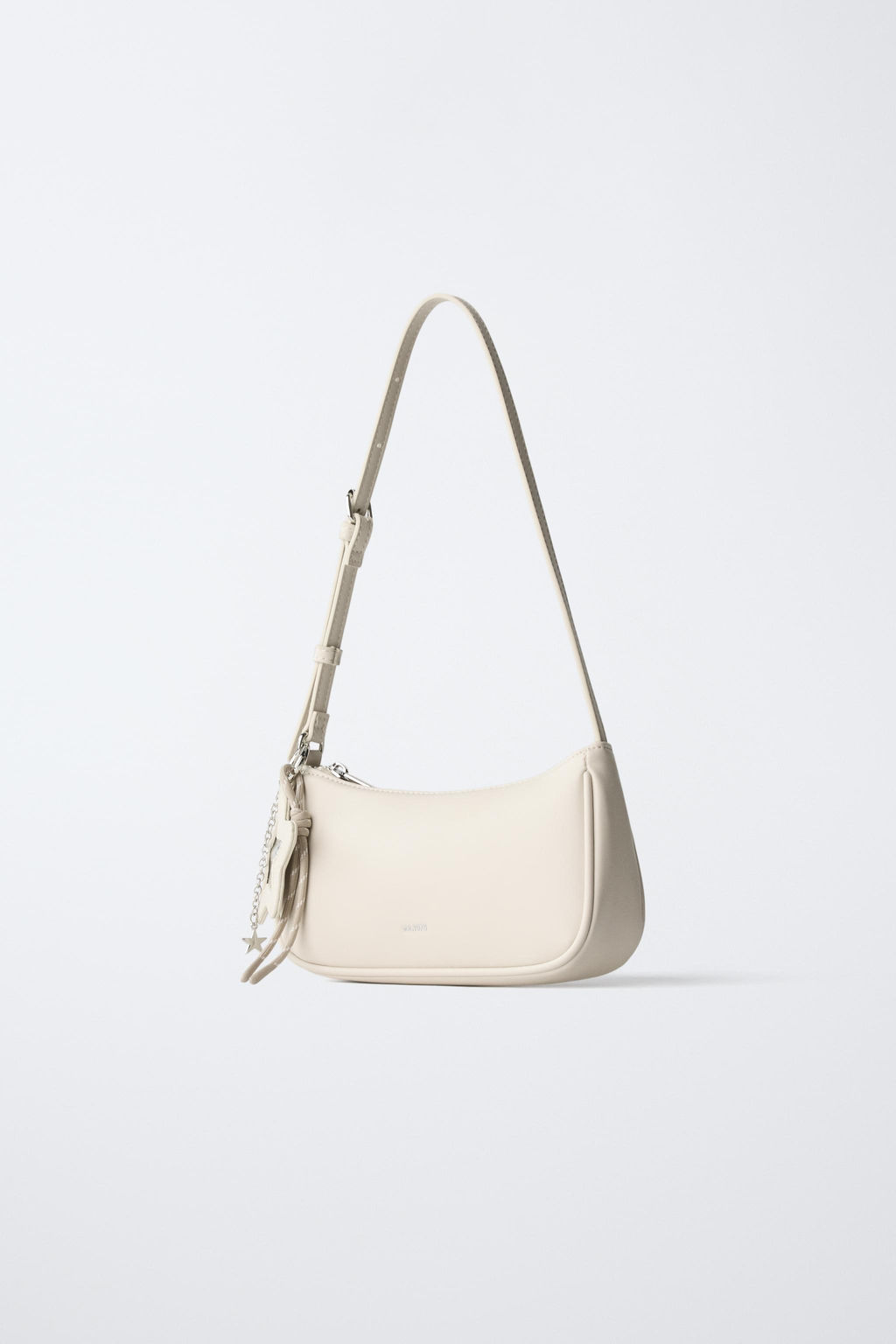 BOLSO HOMBRO CHARM / Blanco - Zara фото 2
