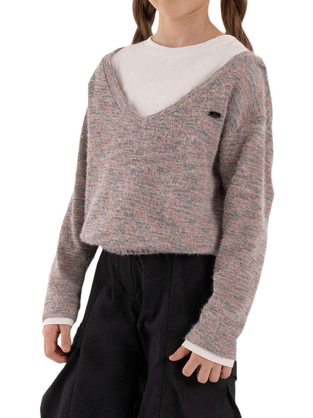 Джемпер для девочки О67075 - Карамелли фото 4