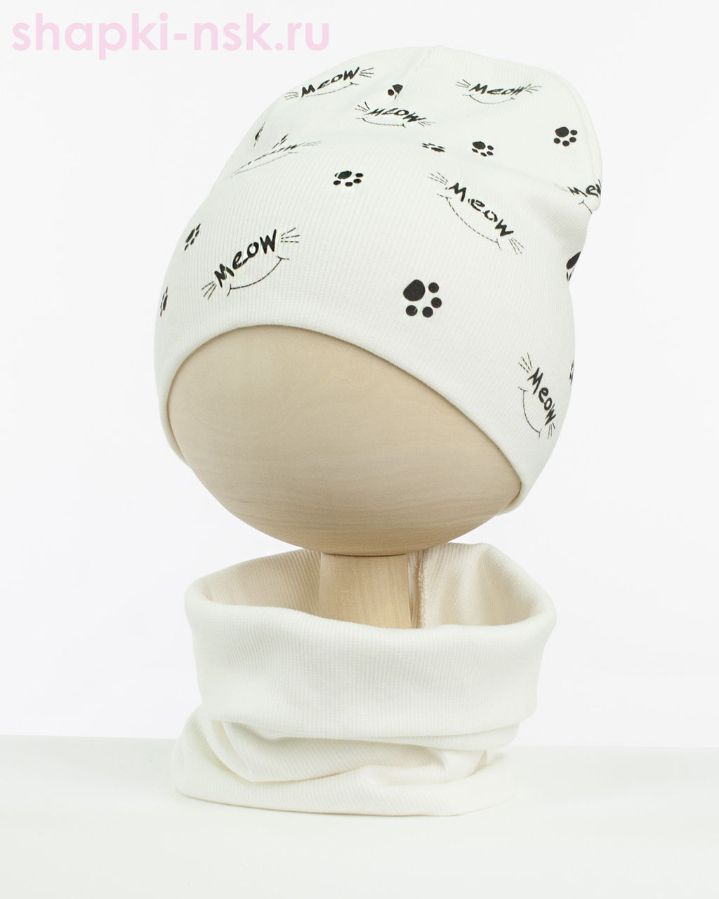 03-4-IT Комплект (шапка+снуд) (50-52)