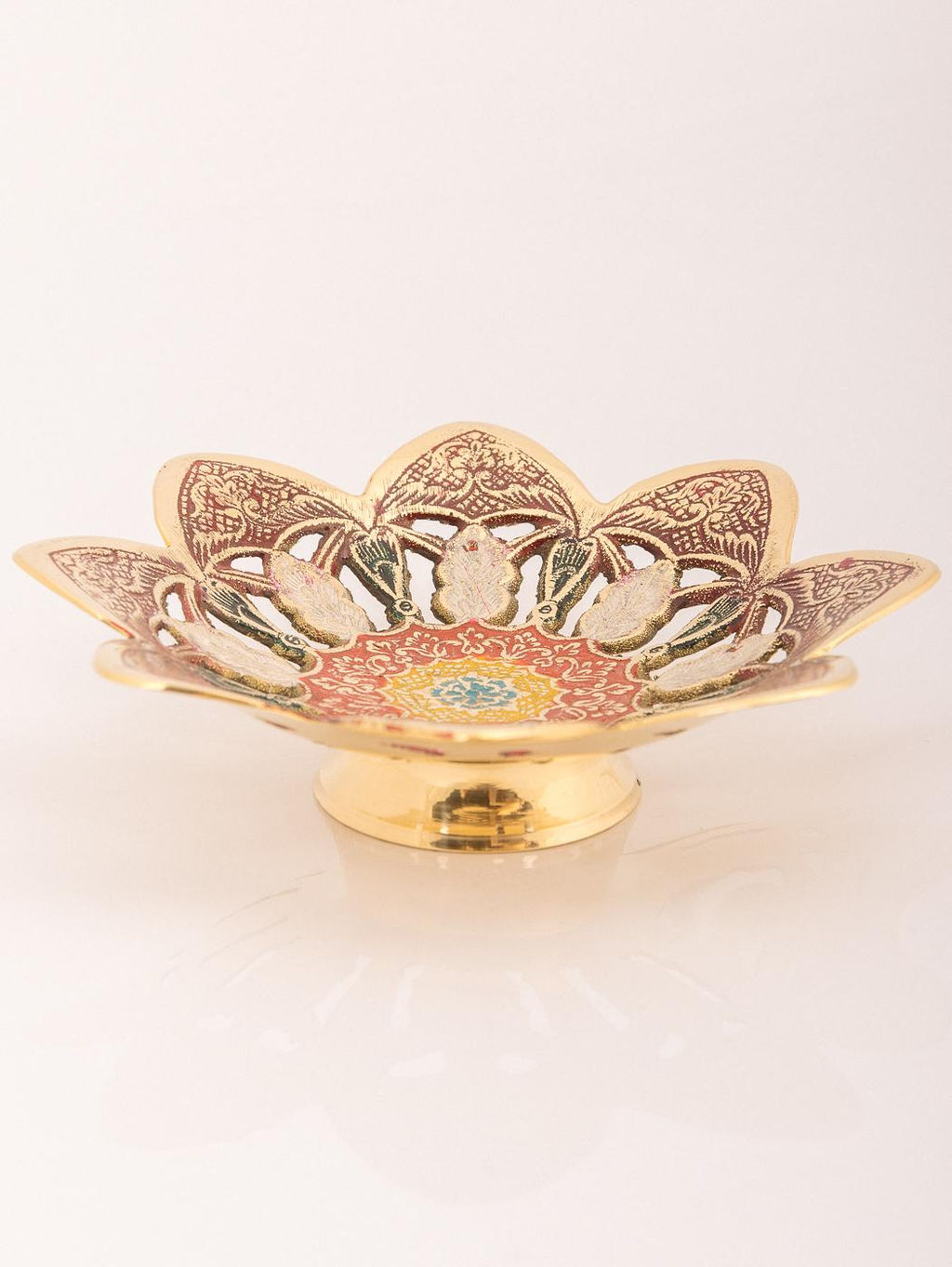 Ваза-фруктовница набор из 2 штук. 5 эмаль № Фр4118/1 - Ганг фото 2