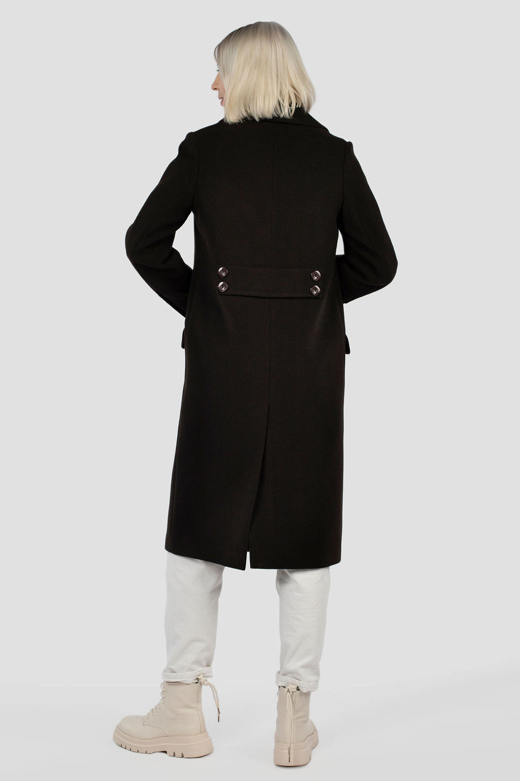 01-11427 Пальто женское демисезонное - El podio фото 4