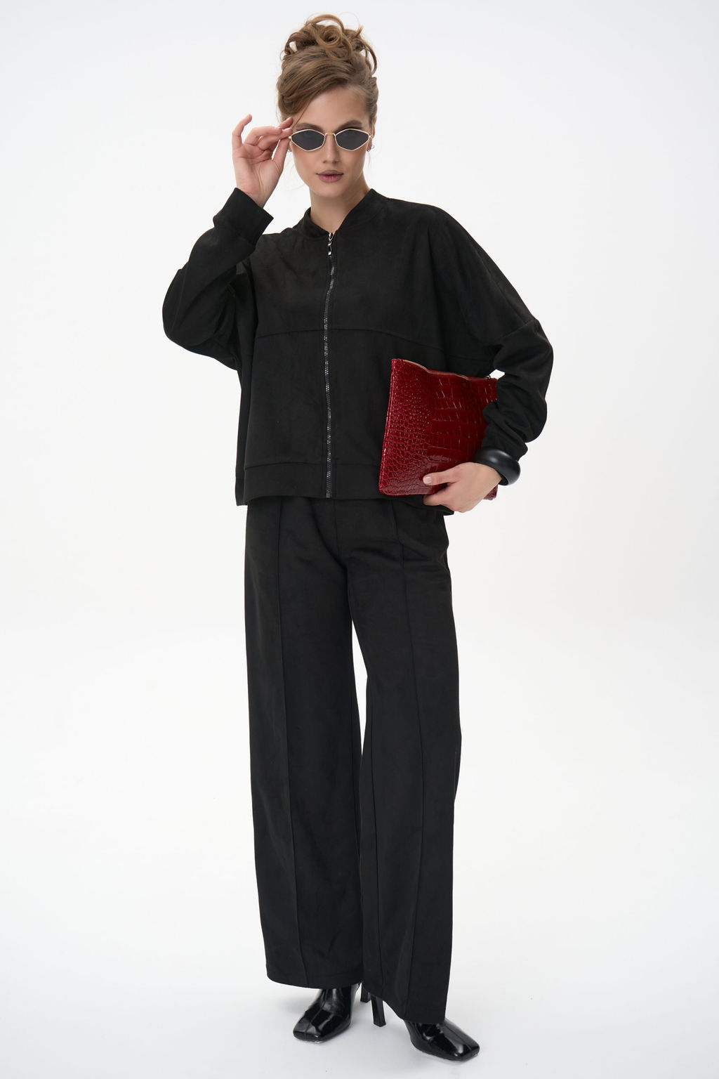 Бомбер Майли (чёрный) - Эльза фото 8