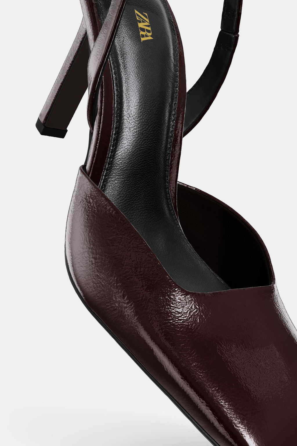 LEATHER SLINGBACK SHOES