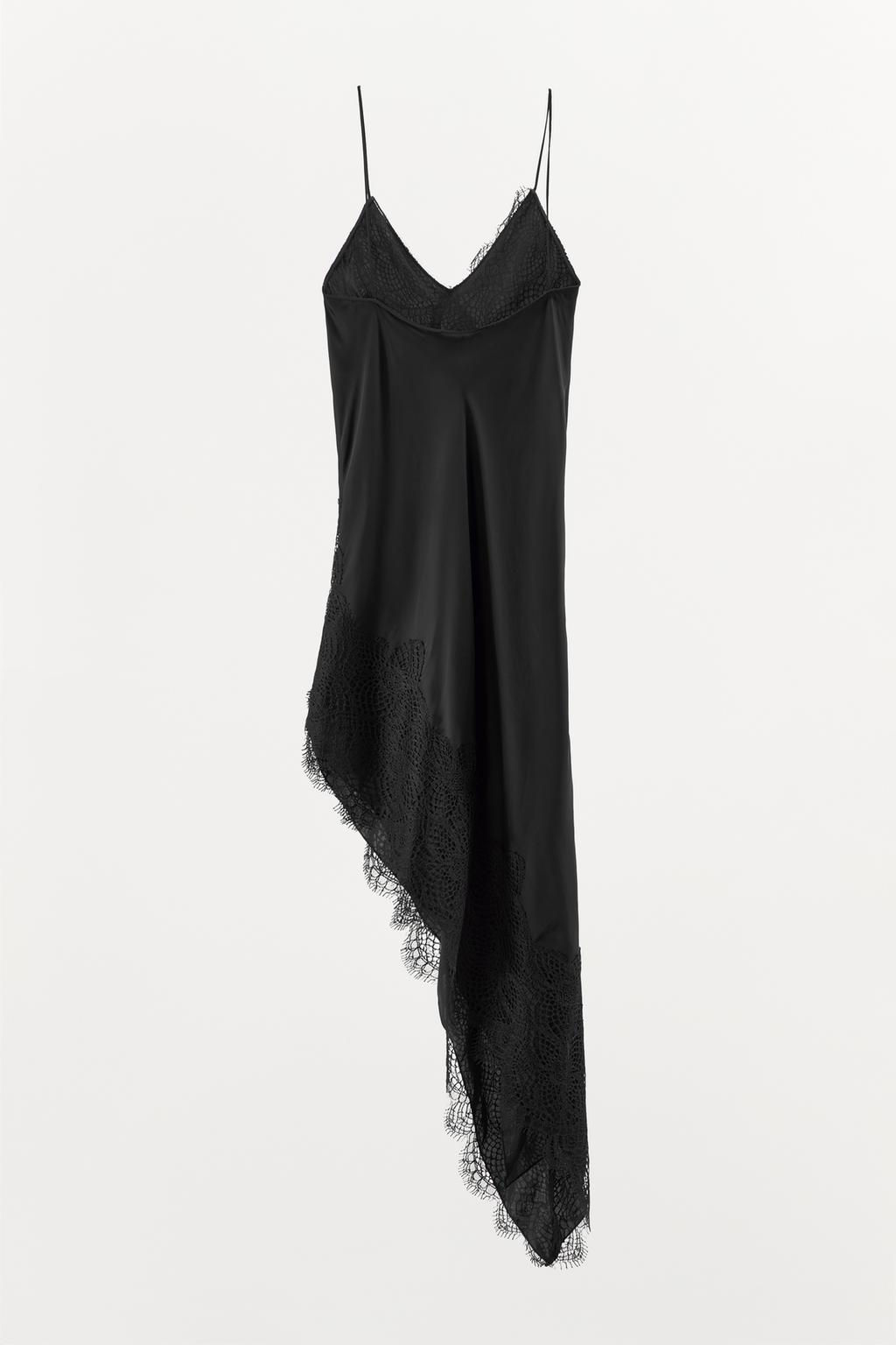 LACE ASYMMETRIC DRESS - Zara фото 5