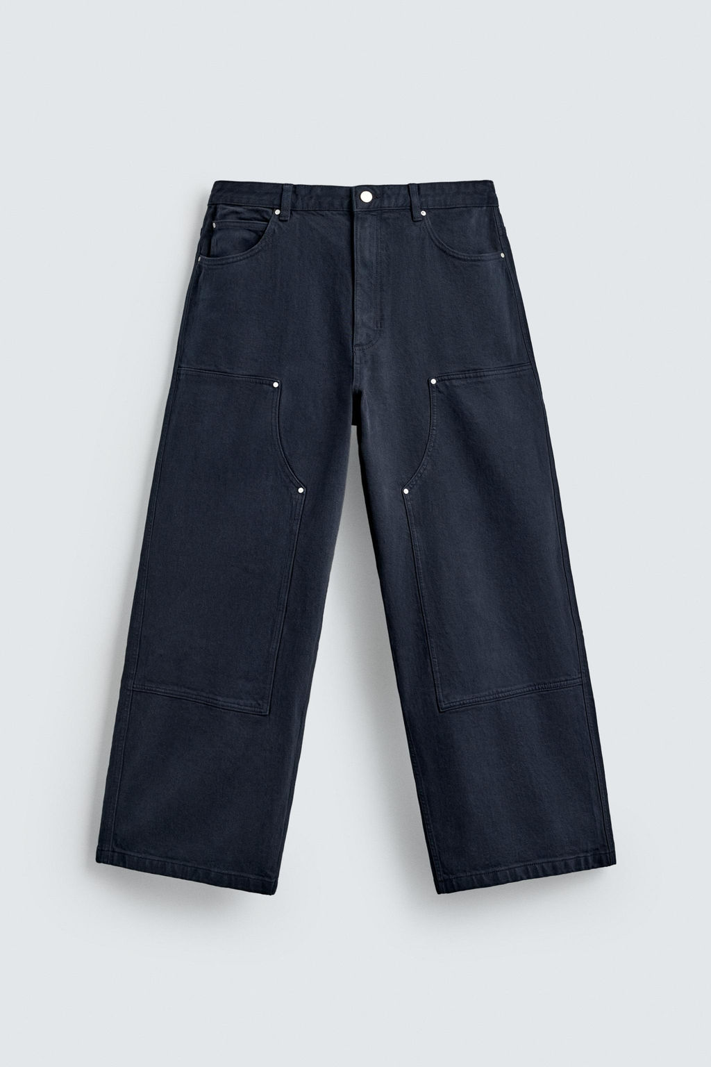 STUDDED CARPENTER TROUSERS - Zara фото 15