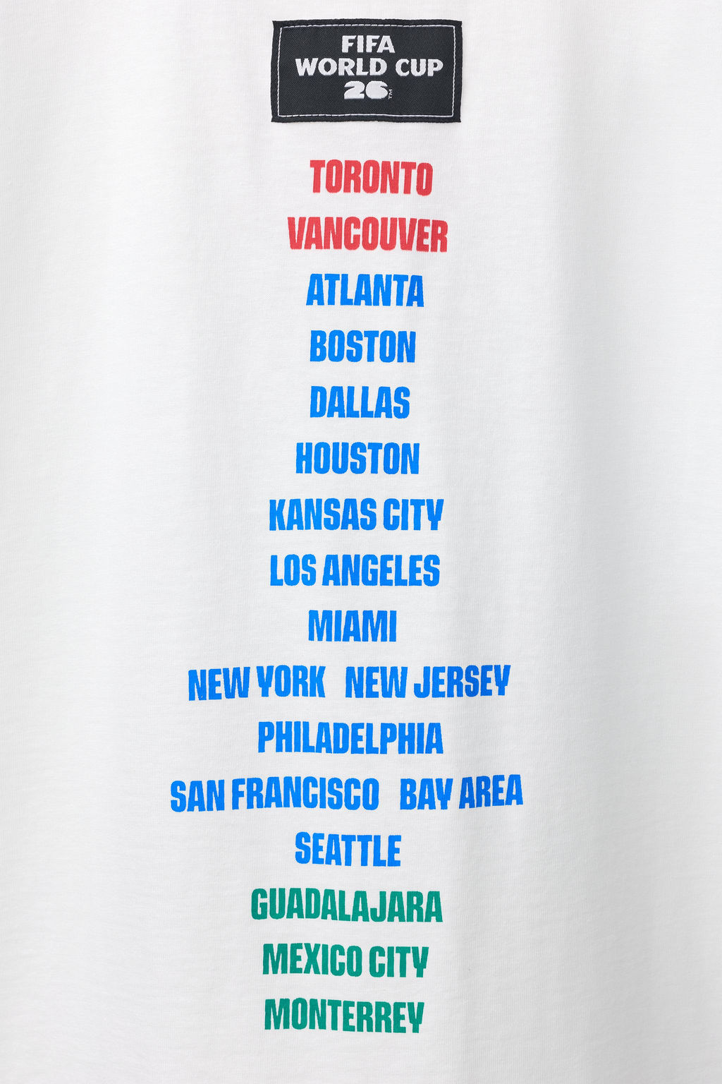 CAMISETA FIFA WORLD CUP  2026 / Blanco