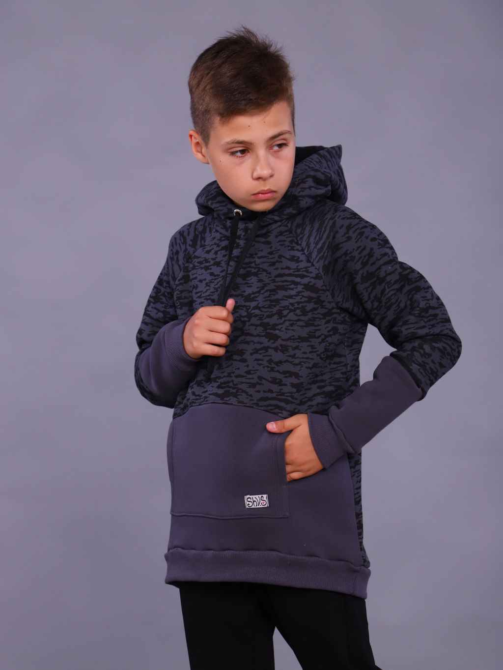 Толстовка с начесом Колор Ладошки  фото 18