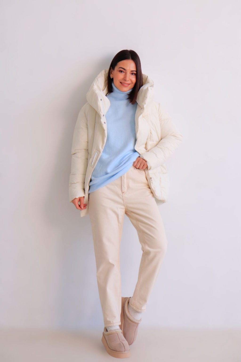 Martichelli Куртка зимняя айвори