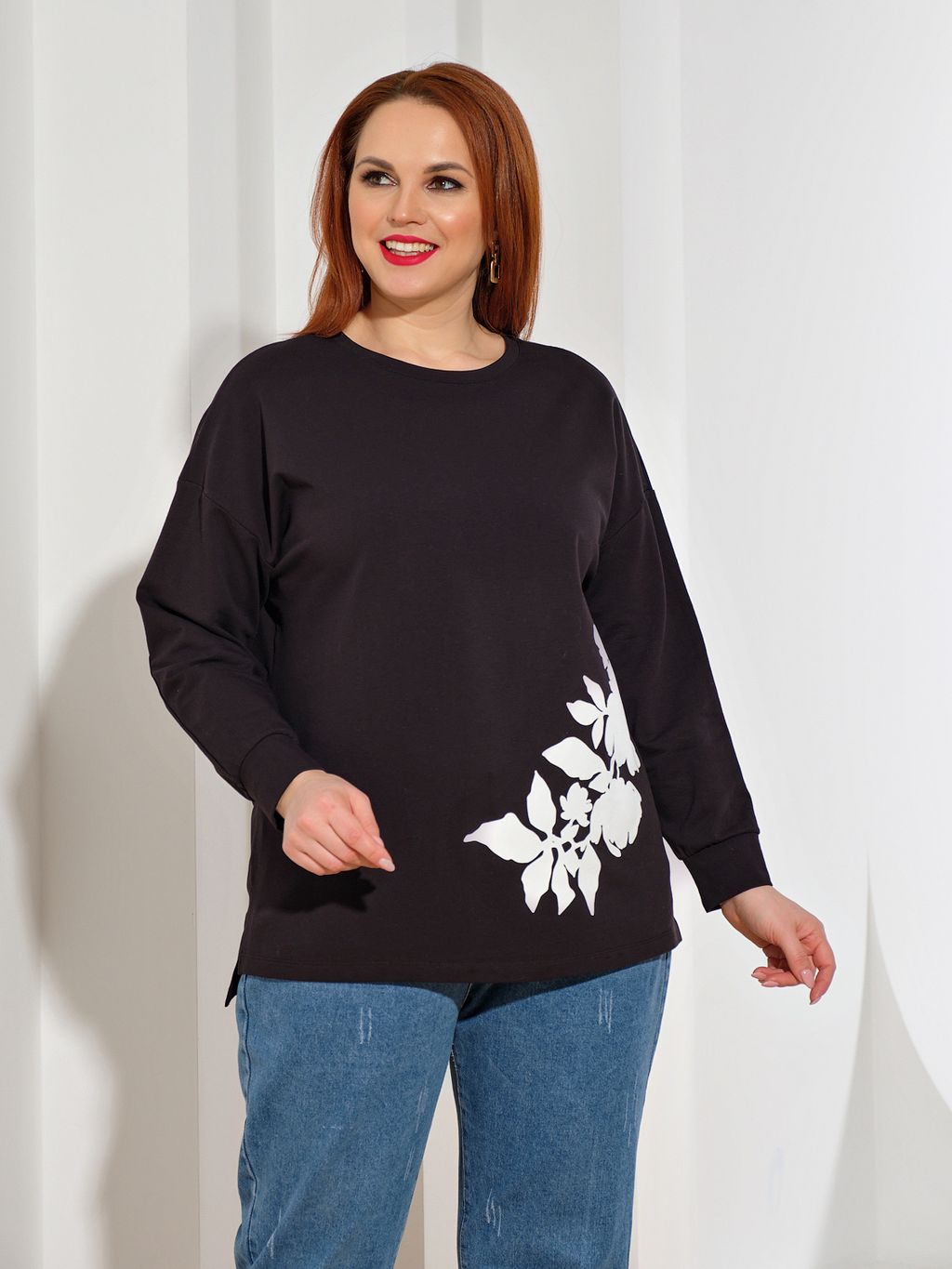 Джемпер 0245-1 черный