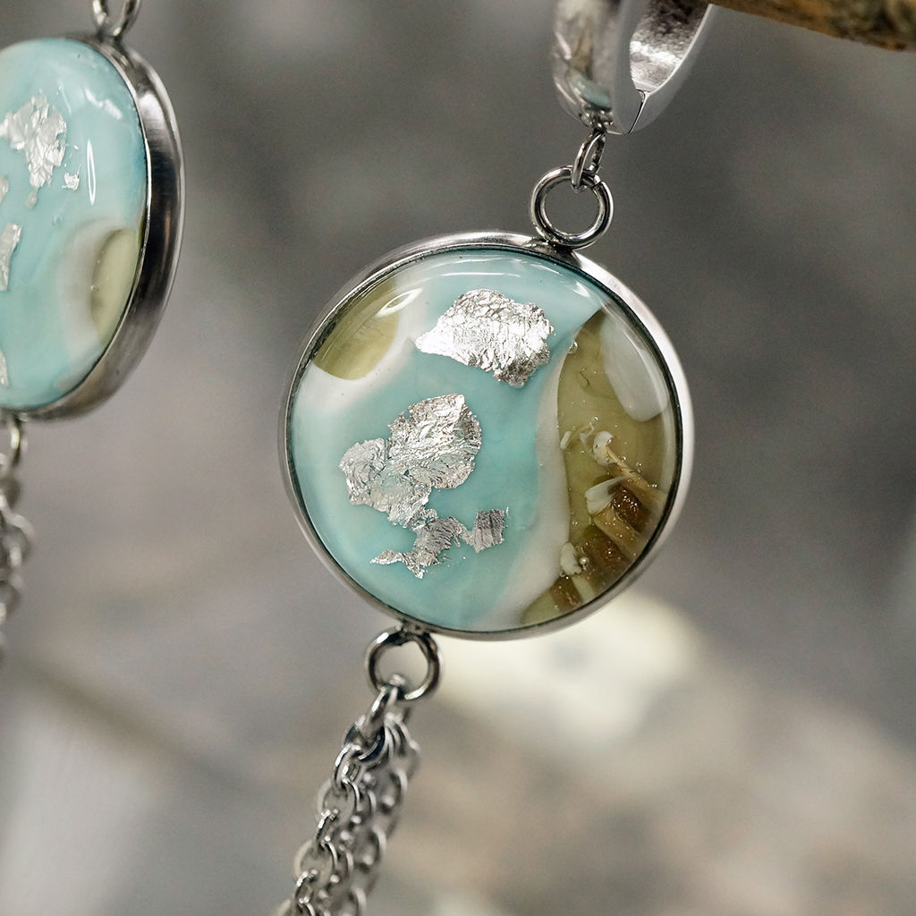 Серьги из муранского стекла GRACE LS3411