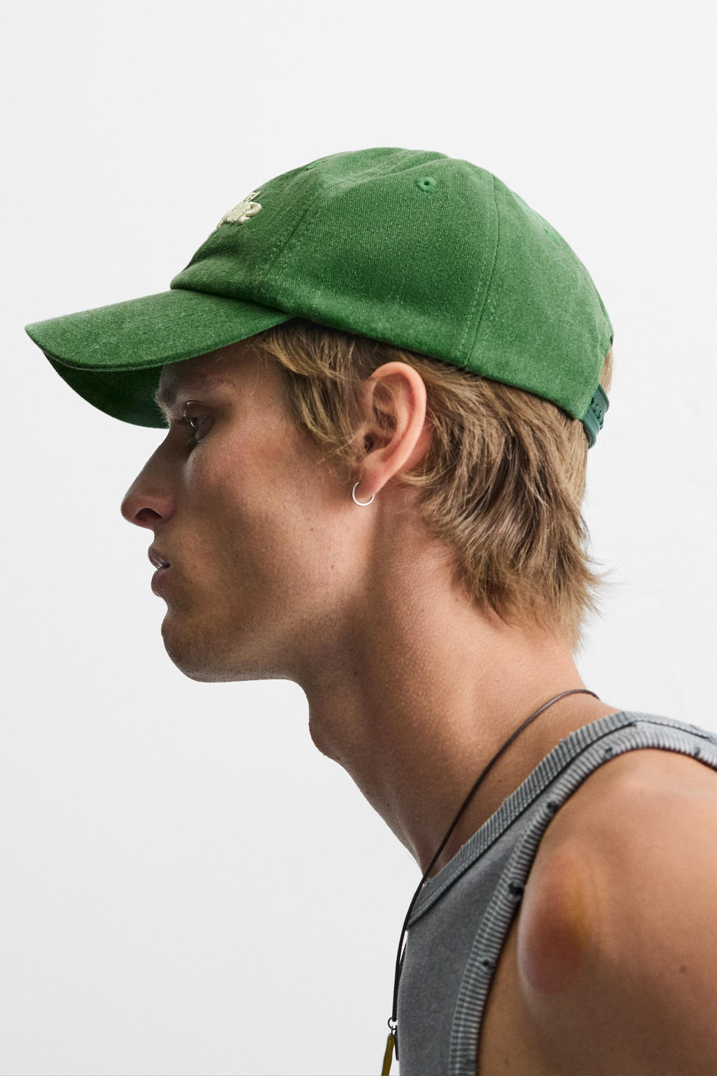 CONTRAST EMBROIDERY CAP - Zara фото 3