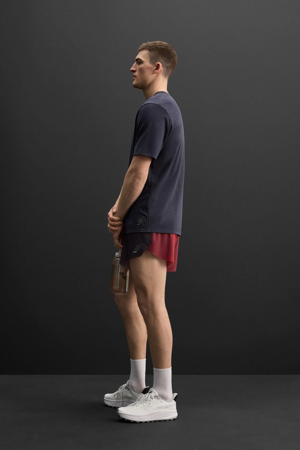 COTTON BLEND TRAINING T-SHIRT - Zara фото 28