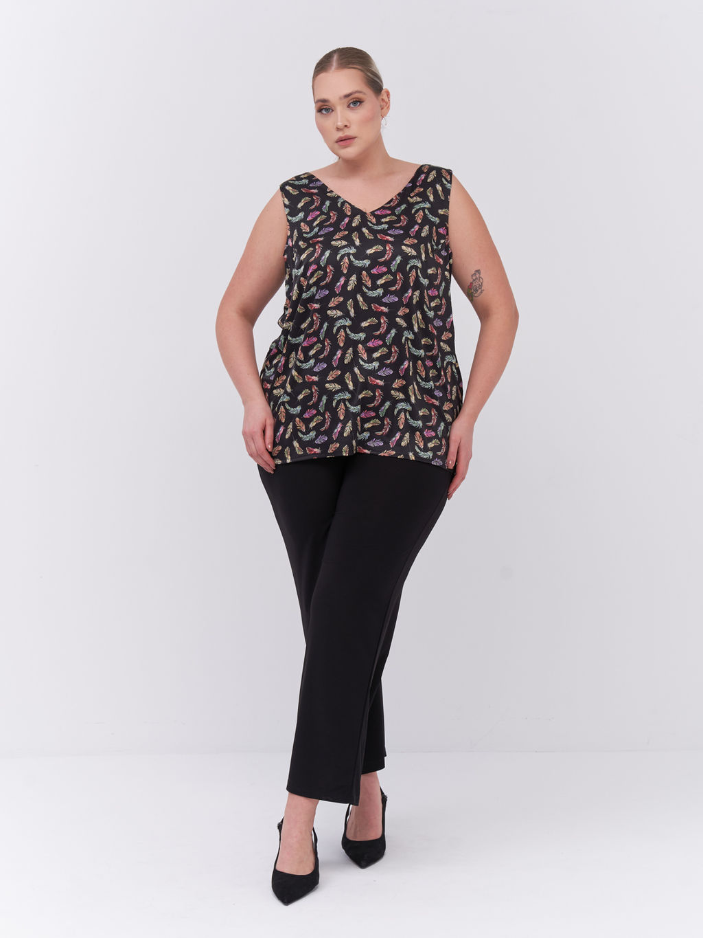 Топ шелковый MT10237FEA01 - Артесса фото 2