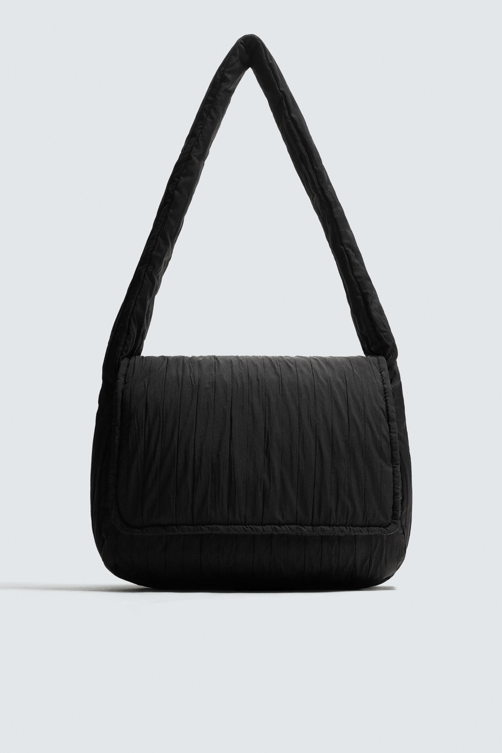 QUILTED NYLON SHOULDER BAG - Zara фото 9