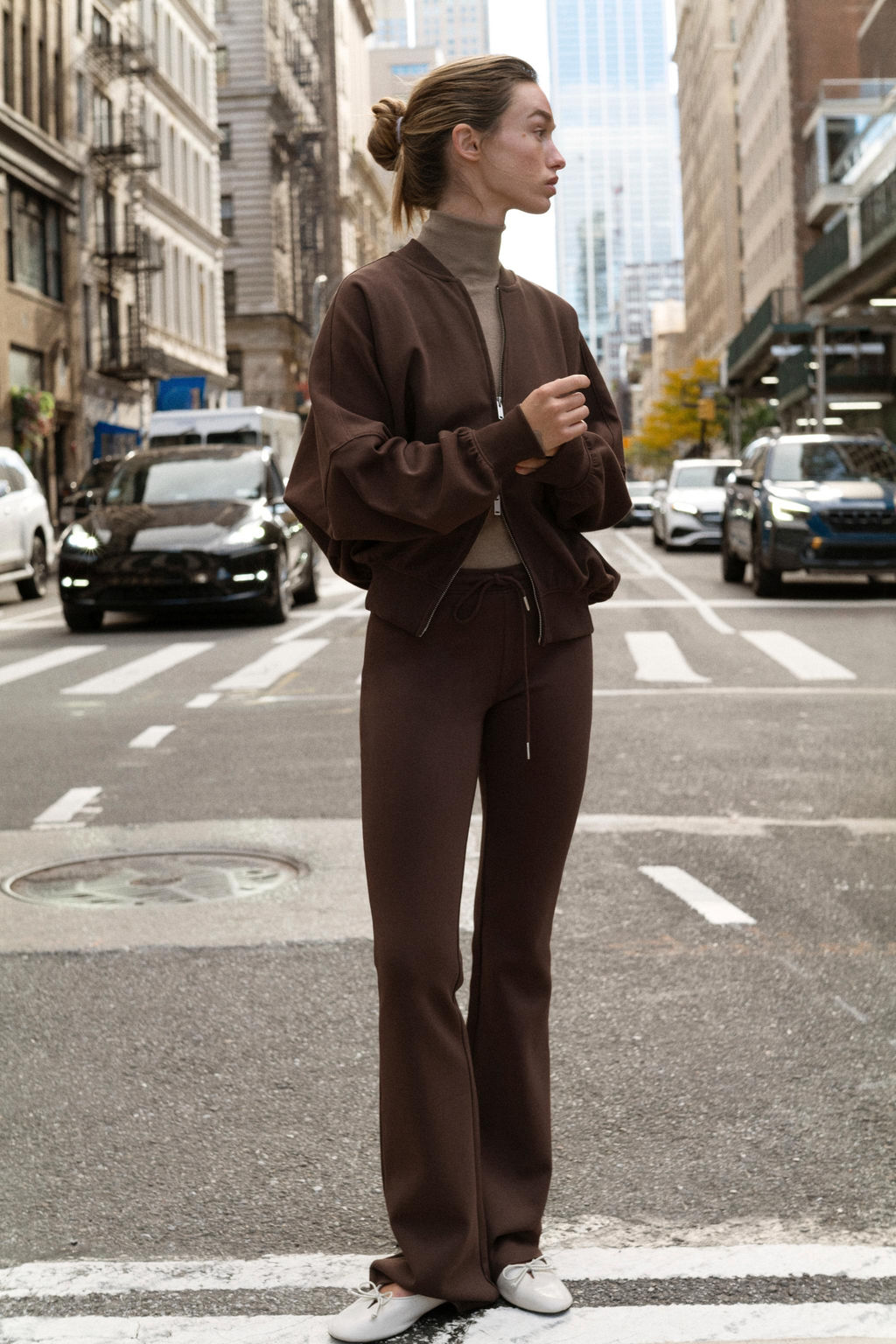 INTERLOCK BOMBER JACKET - Zara фото 8