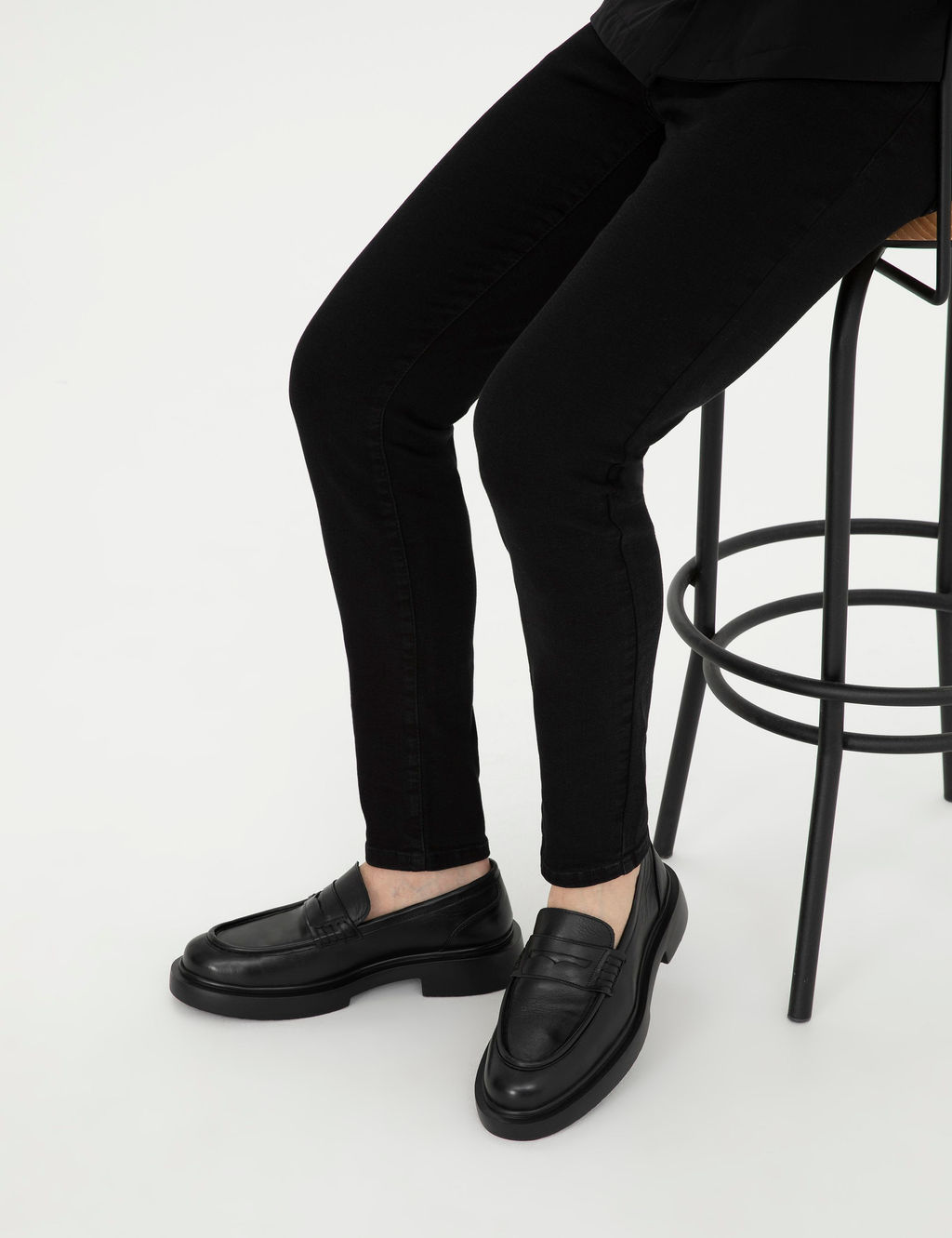 Siyah Casual Ayakkab_