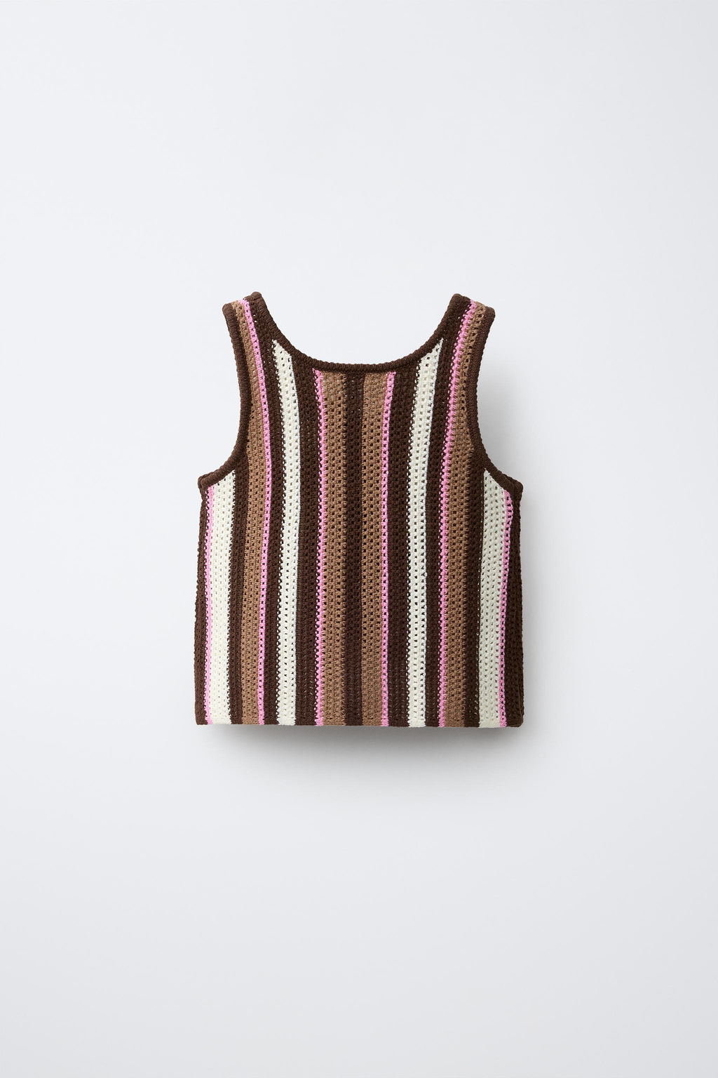 TOP PUNTO RAYAS / Khaki - Zara фото 9