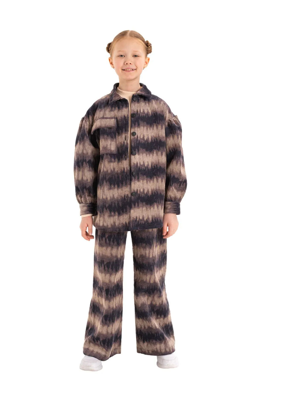 Брюки из вельвета О66573 - Карамелли фото 10