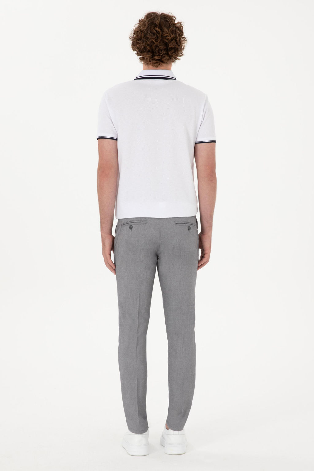 Erkek Gri Kanvas Pantolon Sepette S_rpriz _ndirim - U.s. polo assn фото 4