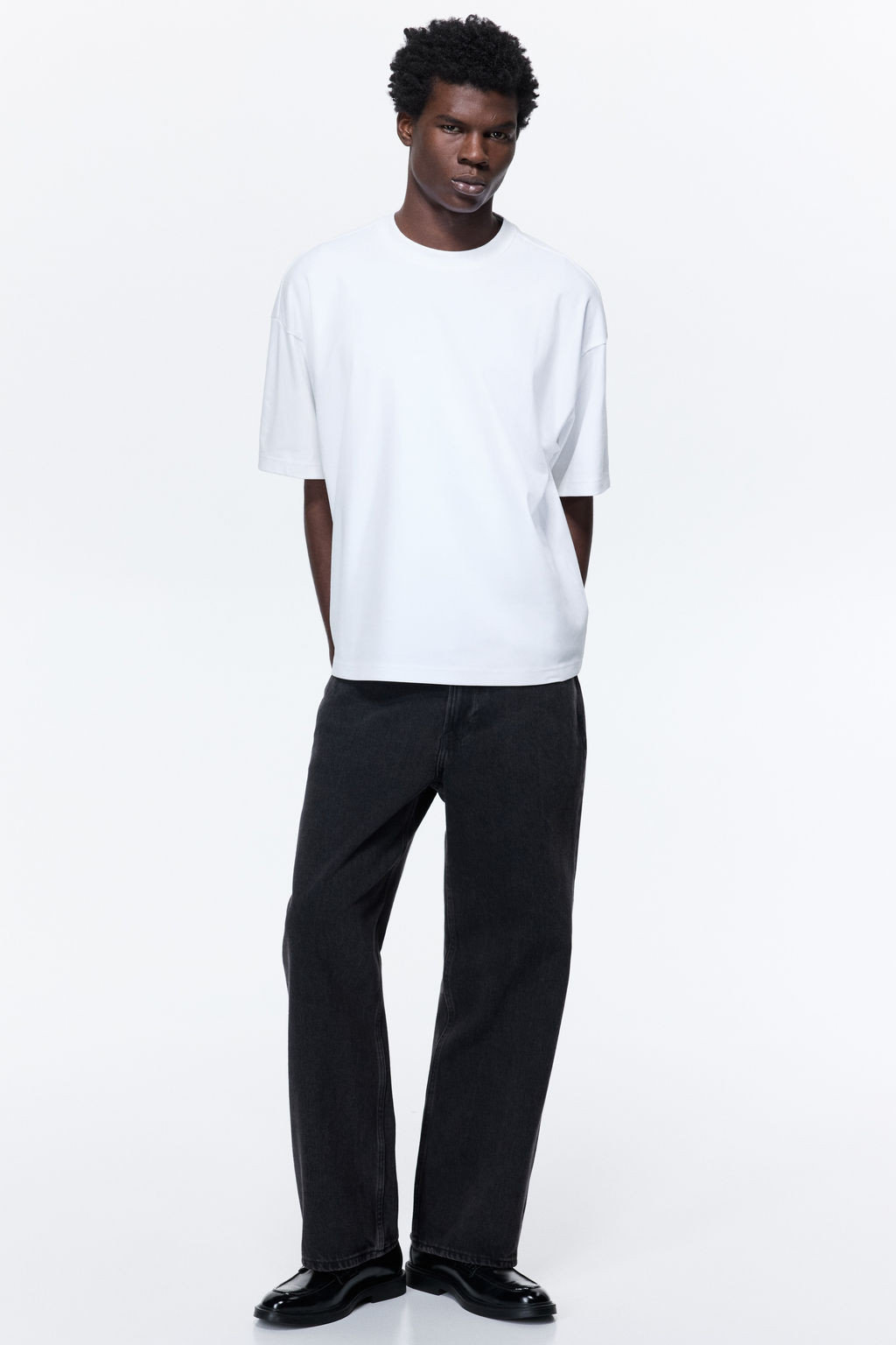 Camiseta interlock Oversized Fit - H&m фото 9
